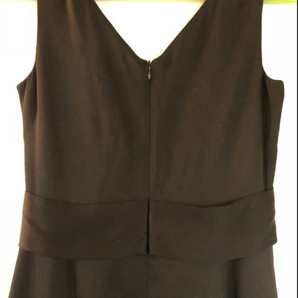 ELIE TAHARI Women’s Silk Cocktail Black Dress - 8 - Picture 4 of 7